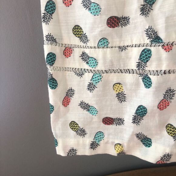 Cooperative Urban Outfitters MIDI Sundress Pineapple Print 100% Cotton (0) - Picture 5 of 11